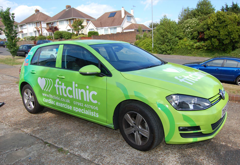 Fit Clinic Car Wrap